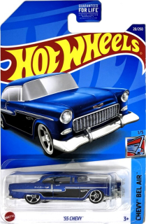 HOT WHEELS - '55 Chevy Blue (E7)