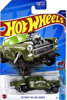 HOT WHEELS - '55 Chevy Bel Air Gasser DarkGreen (E7)