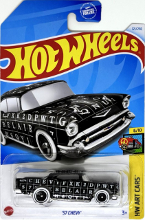 HOT WHEELS - '57 Chevy Black (E7)