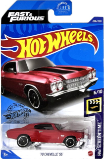 HOT WHEELS - '70 Chevelle SS Red (E7)