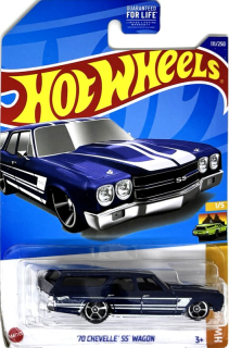 HOT WHEELS - '70 Chevelle SS Wagon DarkBlue (E7)