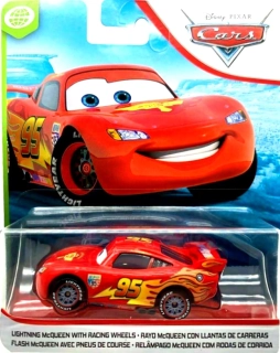 Cars (Auta) - Lightning McQueen with Racing Wheels (Blesk) - WGP