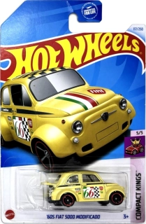 Hot Wheels - 60S Fiat 500D Modificado Yellow (F1)