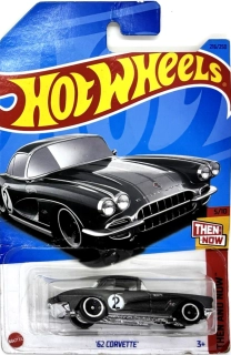 Hot Wheels - '62 Corvette DarkGrey (F1)