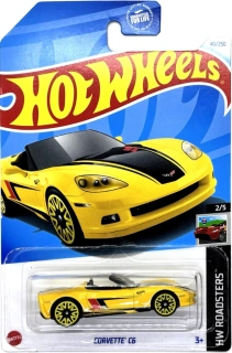 Hot Wheels - Corvette C6 Yellow (F1)