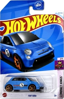 Hot Wheels - Fiat 500e Blue (F1)
