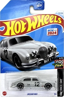 Hot Wheels - Jaguar MK1 Grey (F1)