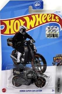 HOT WHEELS - Honda Super Cub Custom Black Treasure Hunt (KA3)