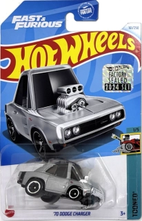 HOT WHEELS - '70 Dodge Charger Silver (KA4)