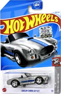 HOT WHEELS - Shelby Cobra 427 S/C Silver (KA4)