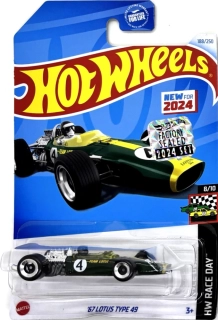 HOT WHEELS - '67 Lotus Type 49 (Nr. 4) Green-Black (KA6)