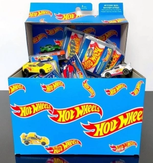 Hot Wheels - 10 aut - Mystery box (náhodný výběr)