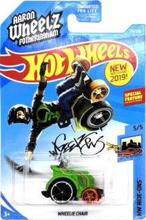 HOT WHEELS - Wheelie Chair Green (F2)