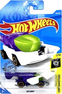 HOT WHEELS - Sky Boat Violet-White (F2)