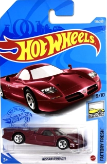 HOT WHEELS - Nissan R390 GTI Burgundy (F2)