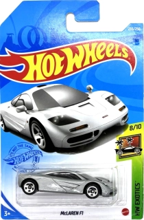 HOT WHEELS - McLaren F1 Silver (F2)