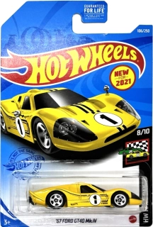 HOT WHEELS - '67 Ford GT40 Mk.IV Yellow (F2)