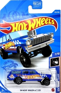 HOT WHEELS - '64 Nova Wagon Gasser Blue (F2)