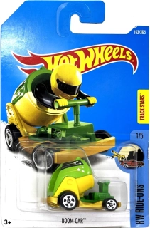 HOT WHEELS - Boom Car Yellow-Green (F2)