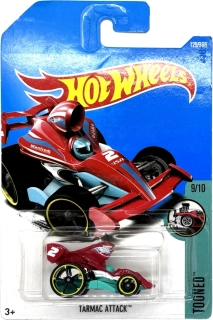 HOT WHEELS - Tarmac Attack Red-Turquoise (F2)