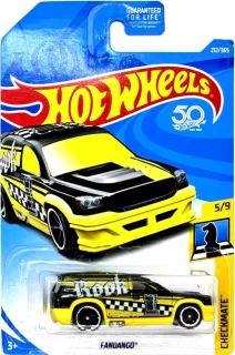 HOT WHEELS - Fandango Black-Yellow (F3)