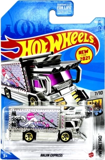 HOT WHEELS - Raijin Express Silver-Sakura (F3)