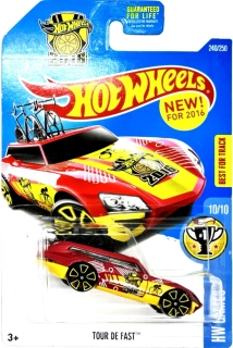 HOT WHEELS - Tour de Fast Red-Yellow (F3)