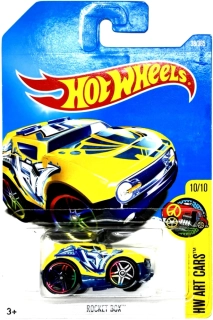 HOT WHEELS - Rocket Box Yellow (F3)
