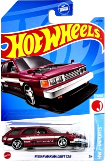 HOT WHEELS - Nissan Maxima Drift Car Burgundy (F4)
