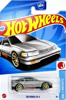 HOT WHEELS - '88 Honda CR-X Silver (F4)