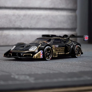 Hot Wheels - Elite 64 Radford Type 62-2 Pikes Peak - Black JCP44
