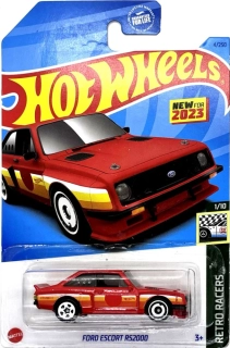 HOT WHEELS - Ford Escort RS2000 Red (F5)