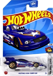 HOT WHEELS - Mustang NHRA Funny Car Blue (F5)