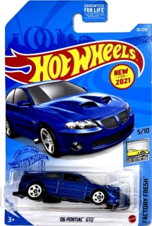 HOT WHEELS - '06 Pontiac GTO Blue (F5)