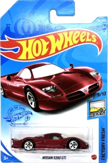HOT WHEELS - Nissan R390 GTI Burgundy (F5)