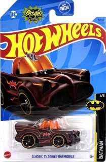HOT WHEELS - Classic TV Series Batmobile Burgundy (F5)