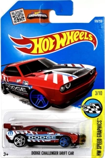HOT WHEELS - Dodge Challenger Drift Car Red (F6)