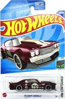 HOT WHEELS - '70 Chevy Chevelle Burgundy (F6)