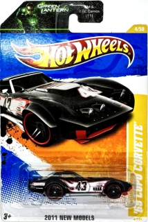HOT WHEELS - '69 Copo Corvette Black (F6)