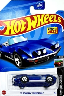 HOT WHEELS - '72 Stingray Convertible Blue (F6)