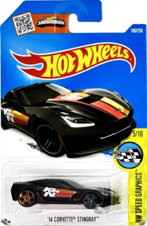 HOT WHEELS - '14 Corvette Stingray Black (F6)