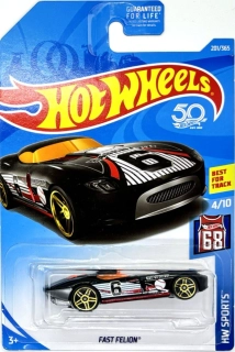 HOT WHEELS - Fast Felion Black (F7)
