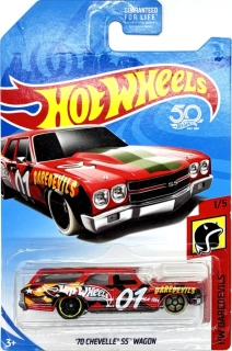 HOT WHEELS - '70 Chevelle SS Wagon Red (F7)