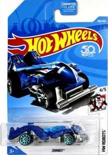 HOT WHEELS - Zombot Blue (F7)