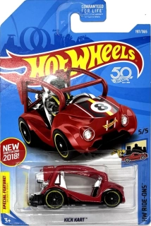 HOT WHEELS - Kick Kart Red (F7)
