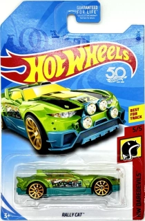 HOT WHEELS - Rally Cat Green (F7)