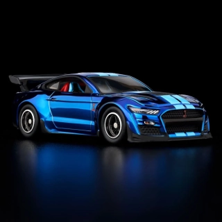 Hot Wheels - Hot Wheels RLC 2022 Ford Mustang Shelby GT500 Code Red - Blue JJY59