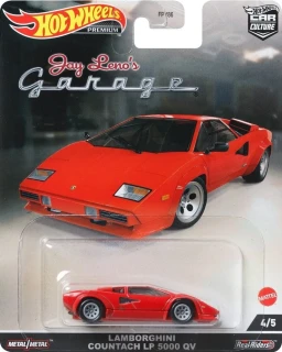Hot Wheels Premium - Lamborghini Countach LP 5000 QV Red (D)