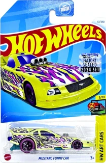 HOT WHEELS - Mustang Funny Car Yellow (KB1)