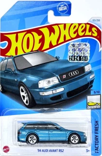 HOT WHEELS - '94 Audi Avant RS2 Turquoise (KB4)